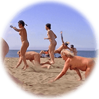 no running race at nude beach festival