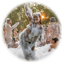 foam party at bare oaks