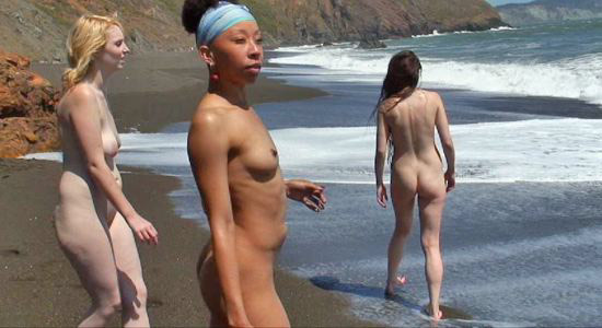 now it is a nude beach